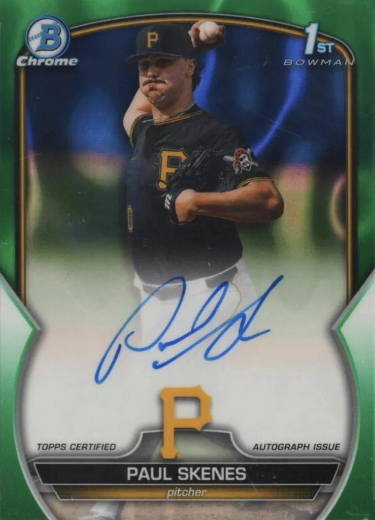 Pulling Paul Skenes 1st Bowman at Convenience Store